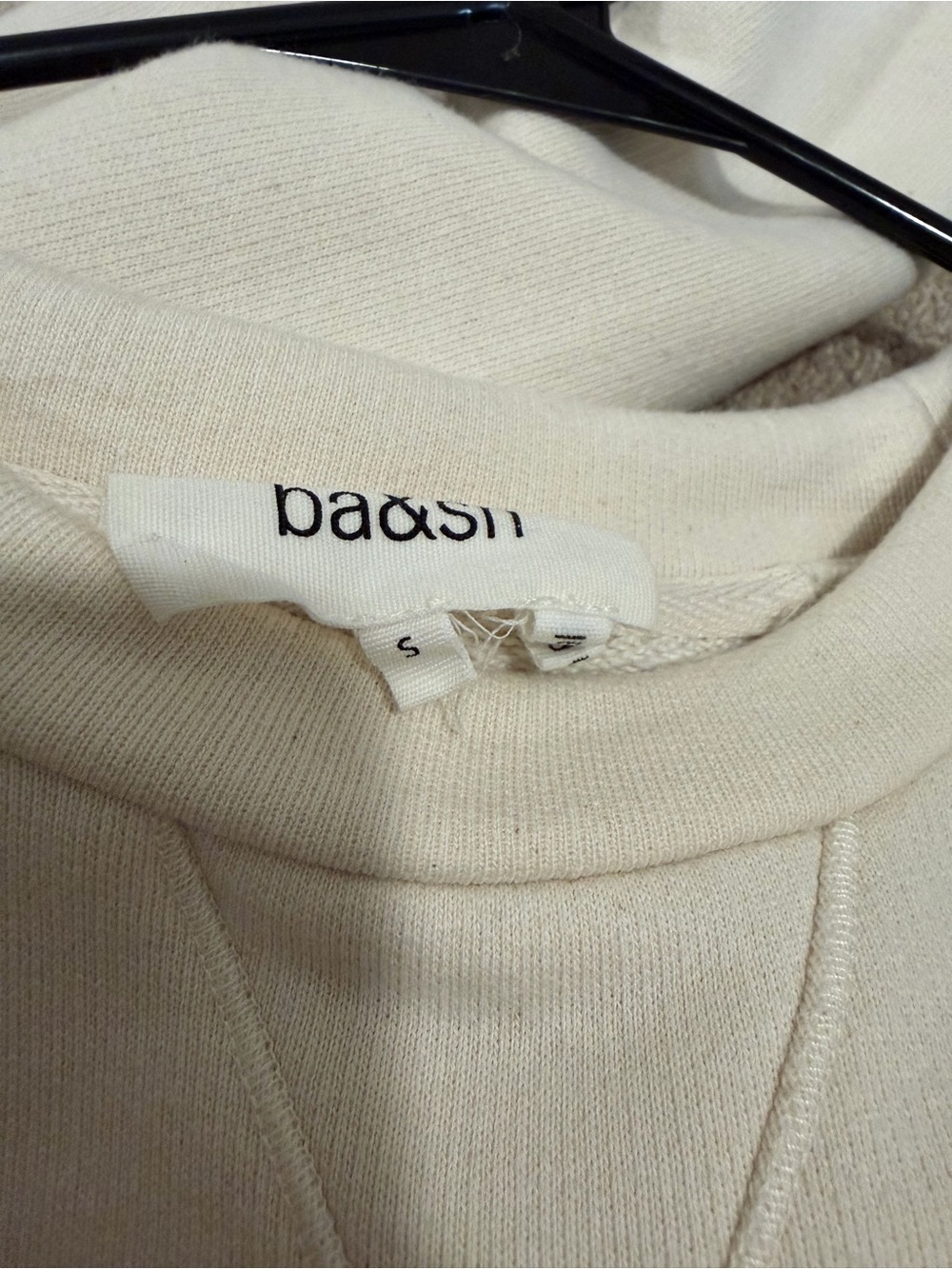 ba&sh Cream Pullover Sweatshirt - Picture 3 of 3